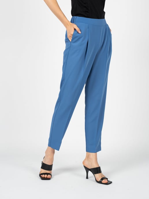 Silvian Heach Trousers Woman's Blue - Image 3