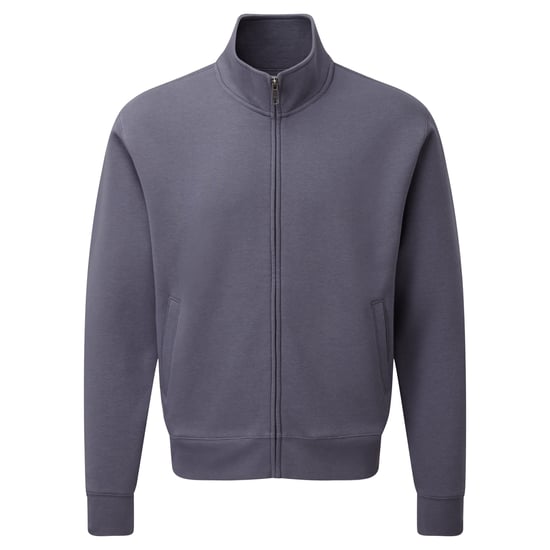 Russell Heren Authentic Full Zip Jacket (Konvooi Grijs) - Image 1