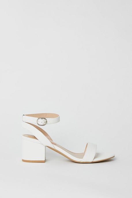 Tommi Barely There Mid Block Heel Sandals - Image 2