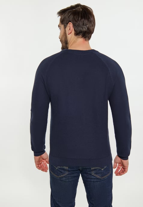 Dreimaster Jumper Heren marine - Image 4
