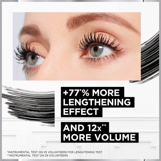 L'Oreal Paris Pro XXL Volym 2 Steg Mascara - Svart - Image 4
