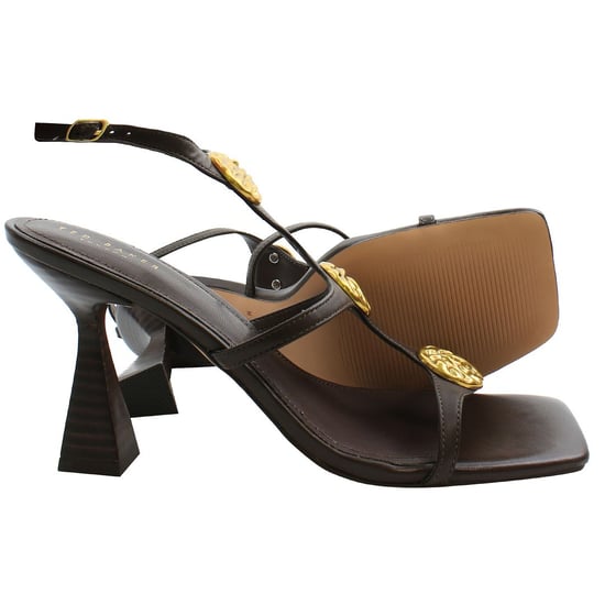 Ted Baker Tayalin Womens Brown Heeled Sandals - Image 4