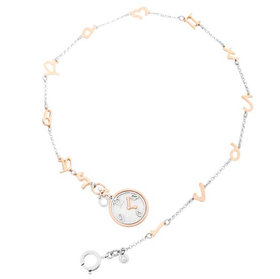 Orphelia Dames 925 Sterling Zilveren Armband - Zilver/Roze ZA-7174 - Image 3