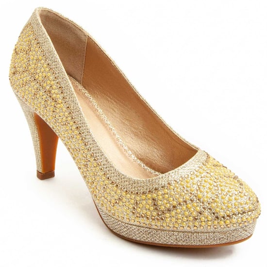 Montevita Heel Shoe Unne67 In Gold