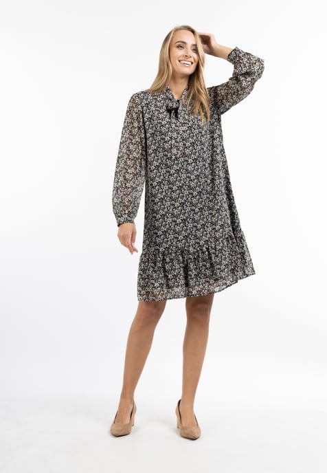 usha long sleeve dress nowles