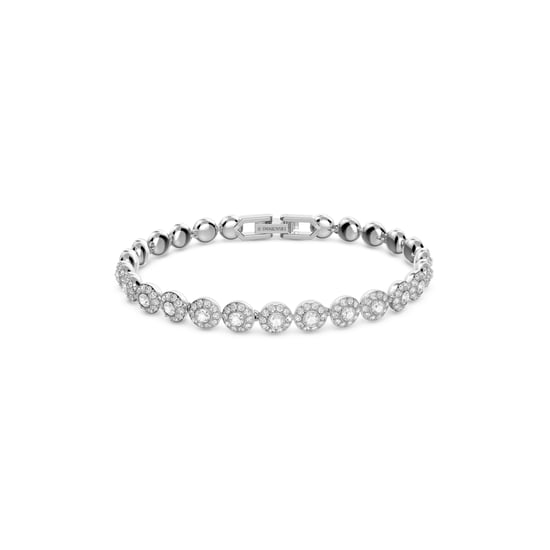 Swarovski 'Angelic' Women's Base Metal Bracelet - Silver 5071173 - Image 1