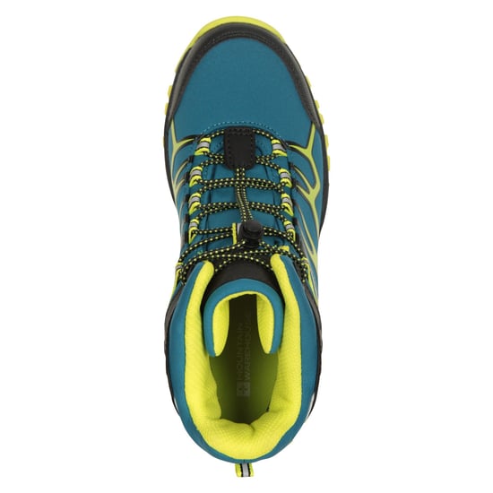 Mountain Warehouse Childrens/Kids Softshell Waterproof Walking Boots (Light Teal)