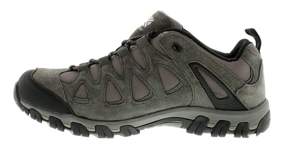 Karrimor Supa 5 Mens Suede Walking Shoes Grey/Brown/Black