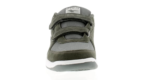 Gola Belmont Suede Wide F Mens Trainers Charcoal