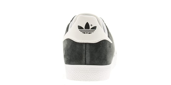 Adidas Originals Mens Trainers Gazelle Leather Lace Up grey - Image 4