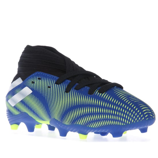 Boy's adidas Children Nemeziz.3 FG Football Boots in royal white - Image 3