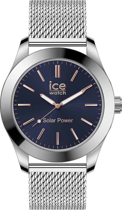 Ice Watch Ice Steel - Silver Dark Blue Men's Silver Watch 023794 - Image 1