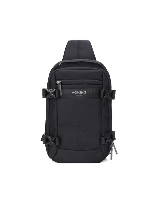 Aoking schoudertas Uniseks BLACK - Image 1