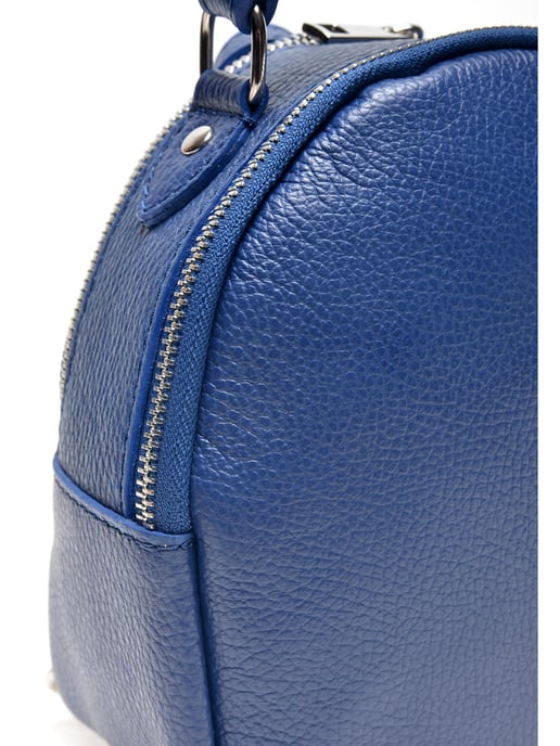 Isabella Rhea SS22 IR 1451 Blue Leather Bag - Image 3