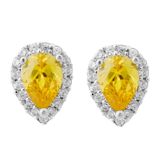 Orphelia 'Enora' Dames 925 Sterling Zilveren Stud Oorbellen - Zilver ZO-7226/CIT - Image 2