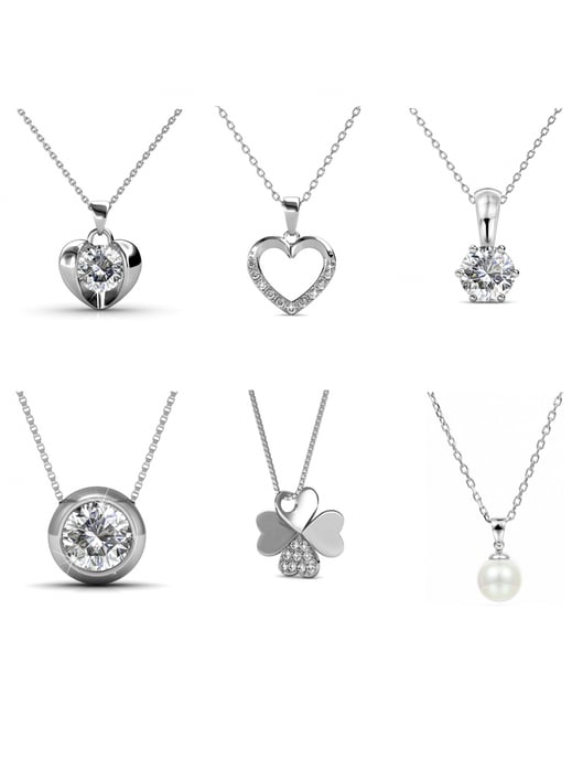 Heart Advent Calendar - 14 Jewels - Silver and Crystal - Image 3