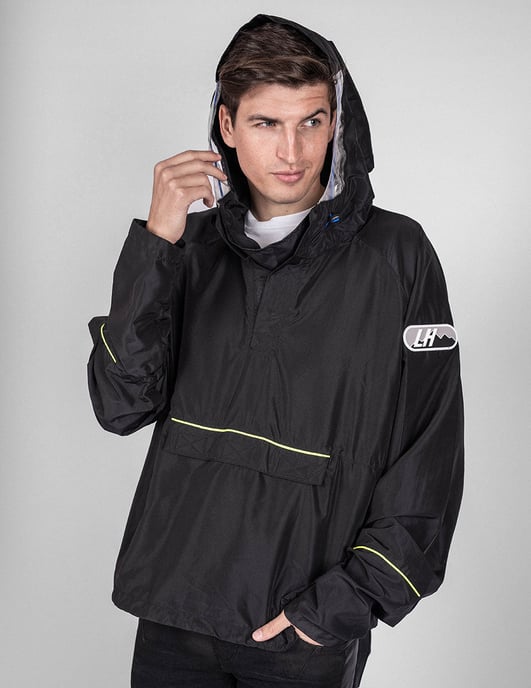 Les Hommes Jacket K Way Men's Black - Image 3