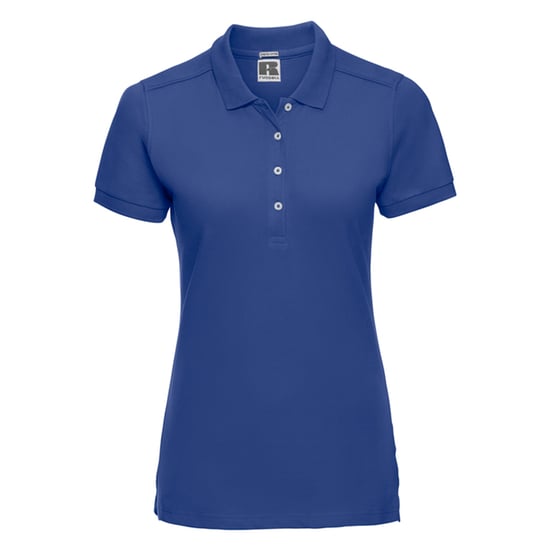 Russell Dames/Dames Stretch Fitted Poloshirt (Helder Koninklijk) - Image 1