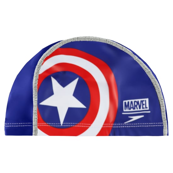 Speedo Marvel Blue Junior Printed Swim Slogan Pace Cap 8 11307C842