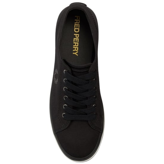 Fred Perry Kingston Twill Black Shoes