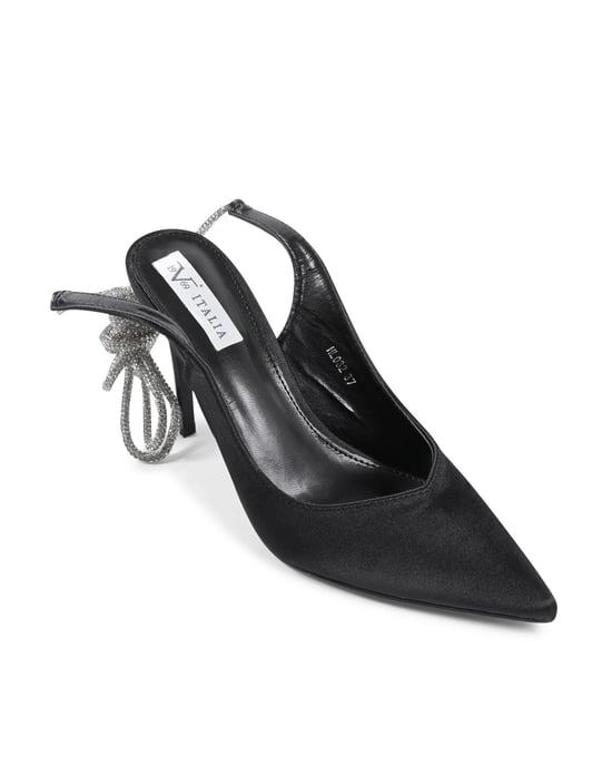 19V69 Italia Womens Pump Black HL032 NERO