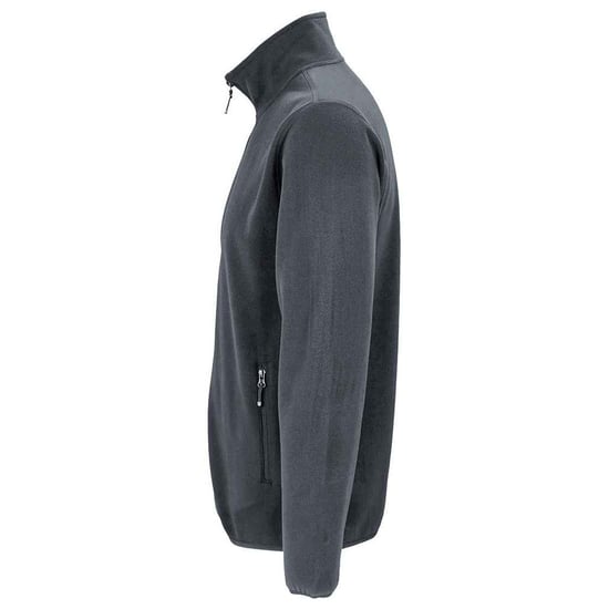 SOLS Heren Factor Gerecycleerd Fleece Jas (Houtskool) - Image 2