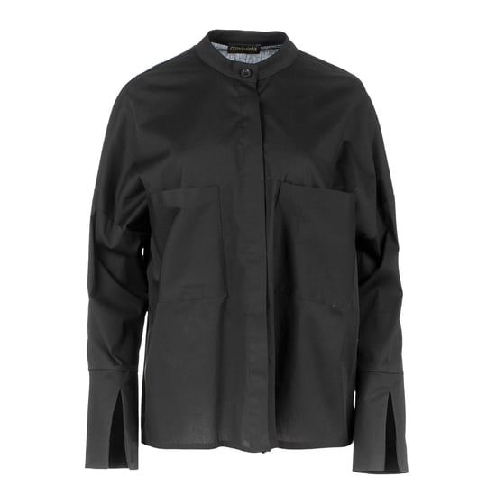 Black Pocket Detail Shirt