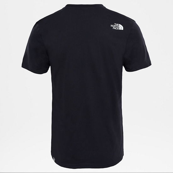 Men’s The North Face Short Sleeve Simple Dome T-Shirt, TNF Black