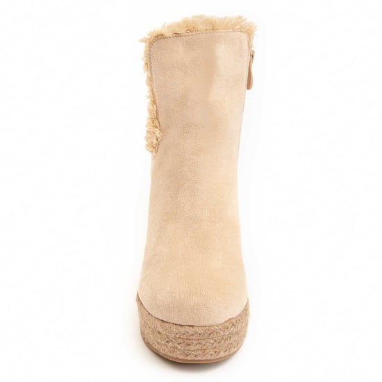 Montevita Wedge Ankle Boot Botilan43 In Beige