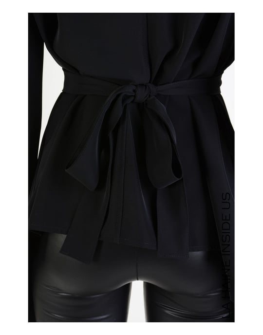 La Haine Inside Us Jacket Woman's Black - Image 4