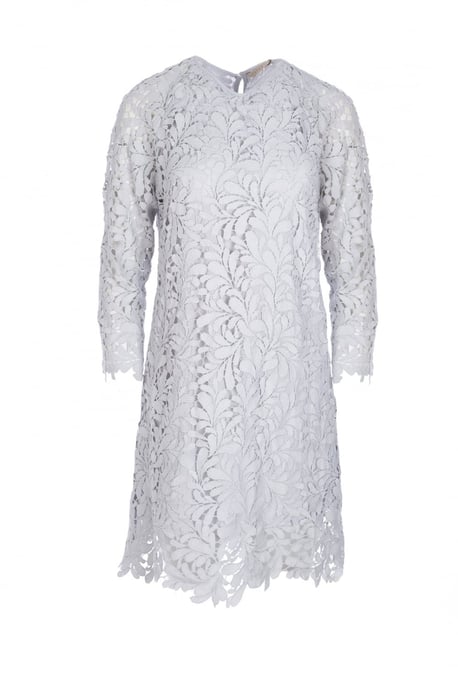 Jayley Grey Vintage Inspired Lace Dress