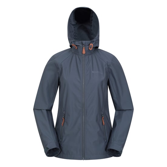 Mountain Warehouse Iona Soft Shell-jacka för dam och dam (Charcoal) - Image 1