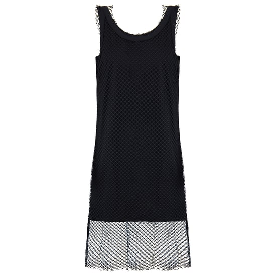 Armani Exchange Netted Womens Black Dress