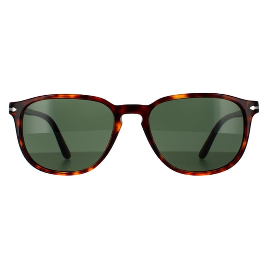 Persol Square Mens Havana Green Sunglasses - Image 1