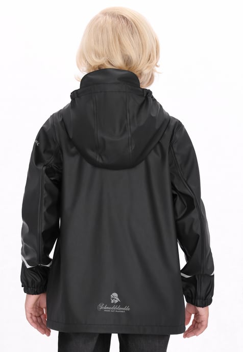 Schmuddelwedda raincoat black - Image 4