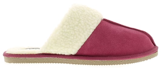 Hush Puppies arianna leather womens ladies mule slippers pink - Image 2