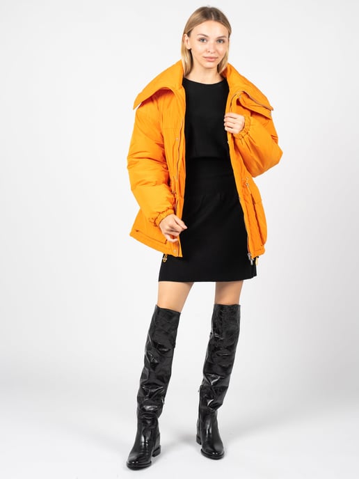 Silvian Heach Jacket Leproc Woman's Orange - Image 2