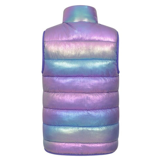 Mountain Warehouse Childrens/Kids Rocko Plain Padded Gilet (Blue) - Image 2