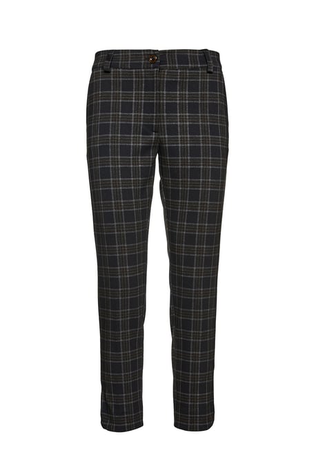7/8 Check Punto di Roma Crop Pants - Image 2