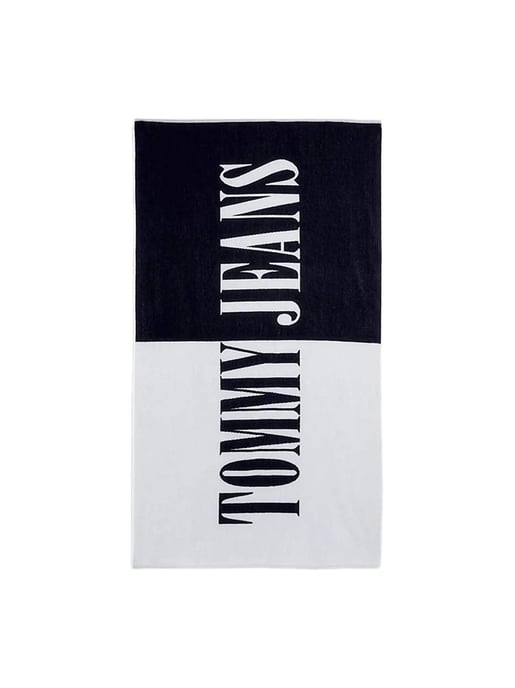 Tommy Jeans Heren Strandhanddoek Archiefblok - Image 1