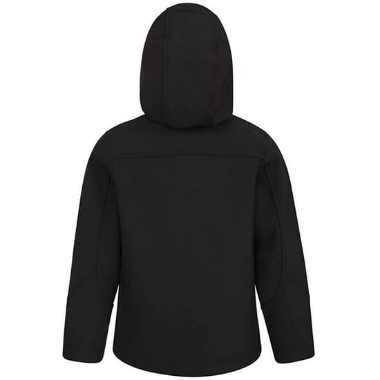 Mountain Warehouse Kinder/Kids Exodus Waterafstotend Soft Shell Jasje (Zwart) - Image 2