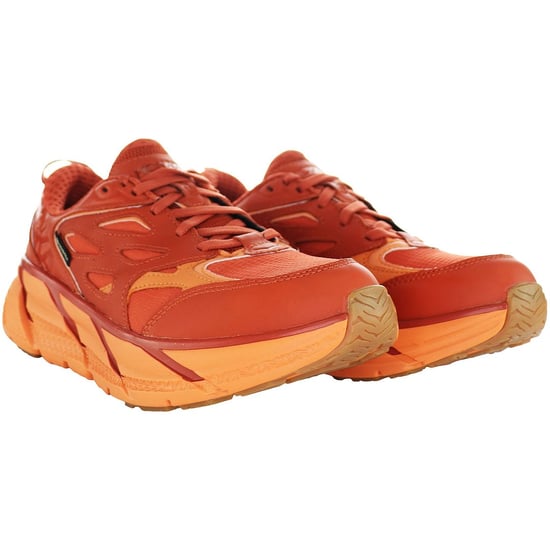 Hoka Clifton L Gore-Tex Mens Orange Trainers - Image 2