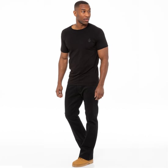 Enzo Heren Bootcut Stretch Denim Jeans - Image 5
