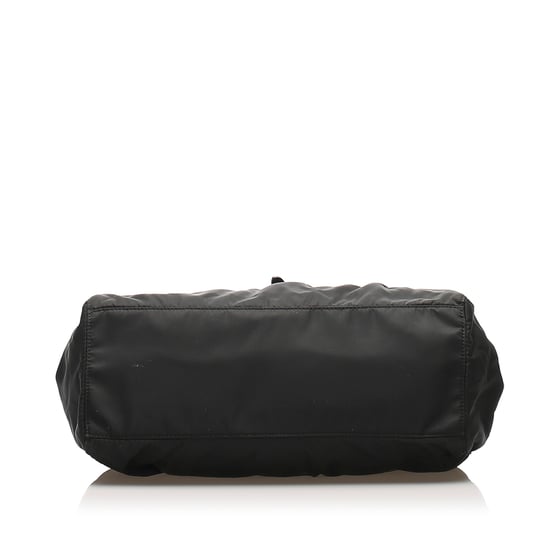 Vintage Prada Tessuto Satchel Black - Image 4