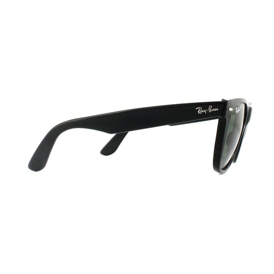 Ray-Ban Sunglasses Wayfarer 2140 901/58 Black Green G-15 Polarized Medium 50mm