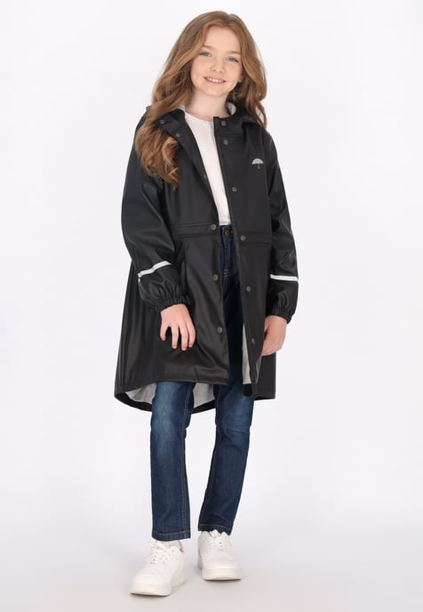 Schmuddelwedda raincoat Girls black - Image 2