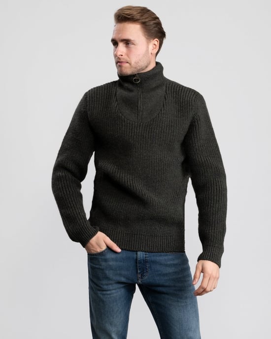 Barbour Half zip new tyne mkn0790/sos-ol51 - Image 1