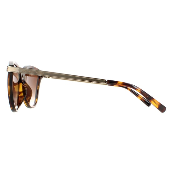 Michael Kors Cat Eye Womens Dark Tortoise Brown Gradient MK2139U