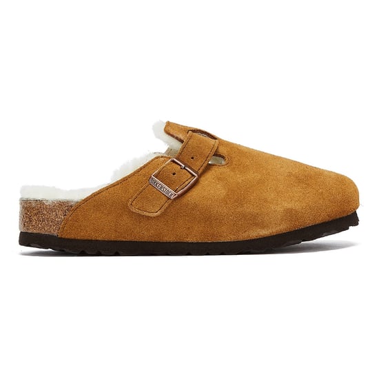Birkenstock Boston Shearling Mink Slippers - Image 5