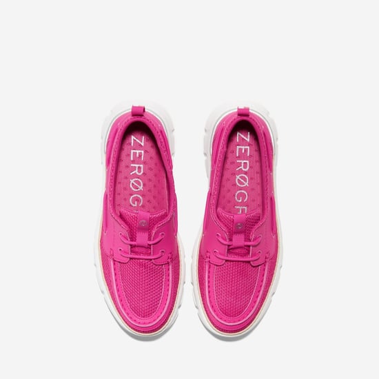 Cole Haan 4.ZeroGrand Regatta Nylon Women's Pink Peacock/Grey/Optic White Loafers - Image 6